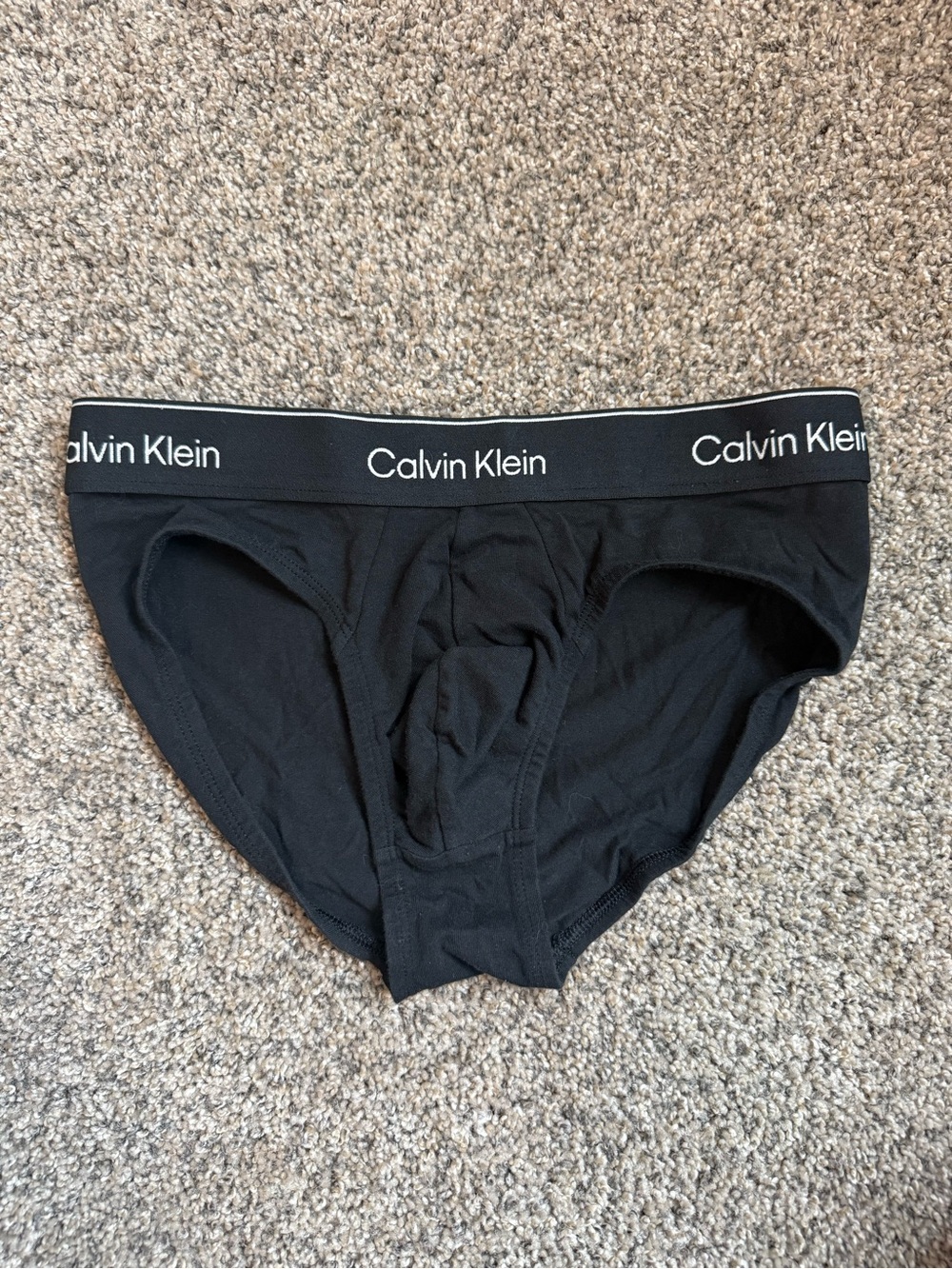 Black Calvin Klein Men’s Briefs